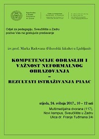 Gostujujuće predavanje izv.prof. Marka Radovana